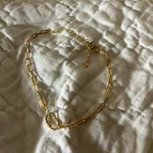 Faux Gold Chain Necklace